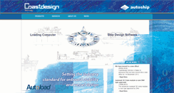 Desktop Screenshot of coastdesign.no